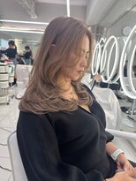 ガガ 心斎橋(GAGA)&nbsp;韓国/ハイトーンカラー/ワンホンヘア/レイヤーカット/髪質改善