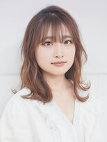 ブリング バイ スノードロップ 吉祥寺(BRING by Snowdrop)&nbsp;デザインカラー/レイヤーカット/ウェットヘア/オリーブベージュ