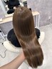 【圧倒的満足感】髪質改善ストレート+髪質改善トリートメント ￥23100