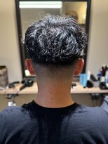 エクファフォーメン(EX-FA FOR MEN)&nbsp;ダークアッシュ/ニュアンスパーマ/韓国マッシュ/スペインカール