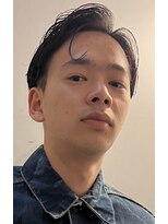 ヘアカロン 熊本本店(Hair CALON)&nbsp;メンズカットパートスタイルセンターパート7.3分熊本下通