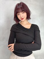 ロンド ジュルード 名古屋(Lond jeloud)&nbsp;ショート ボブ インナーカラー 韓国風41107