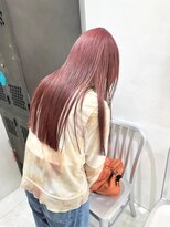 マニア(mania.)&nbsp;ピンクカラーピンクヘアーハイトーンダブルカラーケアブリーチ