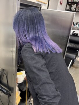 アンダーカレント(undercurrent) ブルーパープルグラデーションデザインカラー