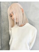 リンドトウキョウ ウメダ(LINDO TOKYO)&nbsp;a/ホワイトブロンド/ホワイトベージュ/ホワイトカラー/梅田