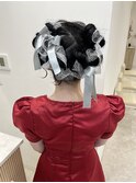 もりもりリボンヘア♪