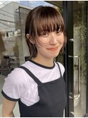 【SOIE】顔まわりカットボブ