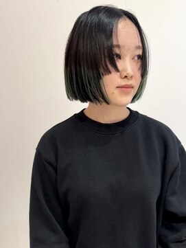 ヨーク(YOKE) 【YOKE】暗めカラーショコラベージュカーキグレージュくびれヘア