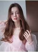 ANGELICA 明るめブラウン 韓国風巻き 大人かわいい