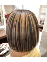 エアー(Air)&nbsp;ブリーチで可愛いデザインカラー