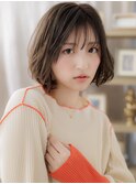 ゆるふわデジタルパーマくせ毛風エアリーボブ20代30代40代