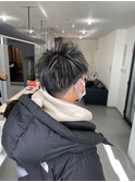 波巻きツイストスパイラルパーマ/フェザーパーマ/眉毛/メンズ