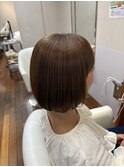 ブリーチなしミルクティーベージュ