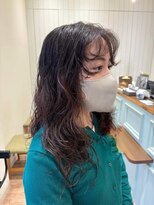 モリオフロムロンドン 大宮店(morio from London)&nbsp;【大宮】ロングヘア×ウェーブ×顔まわりレイヤー
