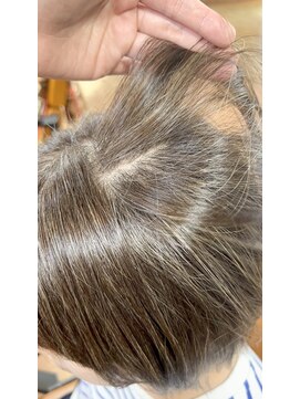 ヘアーサロン凛 白髪ぼかしハイライト