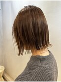＊切りっぱなしボブ
