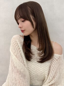 エジョン 八幡山店(Aejon)の写真/【くせ撃退◎】ダメージレスな艶髪ストレートをご提案！憧れの韓国風ストレートに♪[韓国風/八幡山]