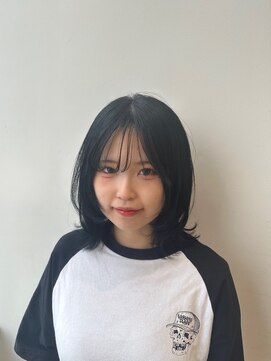 ゼル ビッグアイ(ZELE) ブルーブラックくびれスタイル