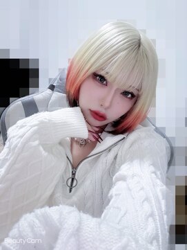 アンク クロス 新宿店(ANKHCROSS) ホワイトエンドフォックス @kasumistagram アンククロス新宿