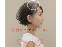 アンジェリック(angeliQue)の雰囲気（白髪の量、生える場所によりデザインカラーをご提案します。）