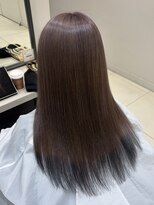 ユーフォリア 銀座本店(Euphoria)&nbsp;【Euphoria すみれ】くすみラベンダー×エンドカラー