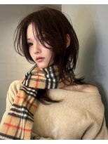 ハコ プラス(HACO+)&nbsp;【Haco+】Nova_カーテンバング_ダークブラウン