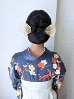 タグマル&nbsp;卒業式袴着付けヘアセット☆ツルッとシニヨン