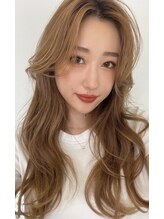 Re:and hair salon【MIKU】～柔らかい質感カラー・ナチュラルな透明感カラー・顔周りレイヤーカット～