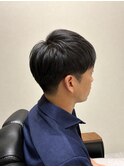 ツーブロックビジネスショート