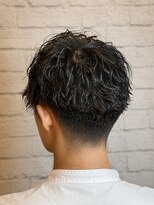グレイスフルバーバー 新宿パークタワー店&nbsp;30代新宿メンズ◎理容室で無造作ニュアンスパーマ