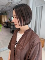 オーラ(ora)&nbsp;【30代、40代、大人可愛い首元すっきりコンパクトボブ】