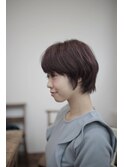 横顔スッキリショートスタイル