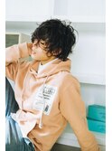 セミウエットな質感で☆ツーブロックマッシュ《Belle表参道》