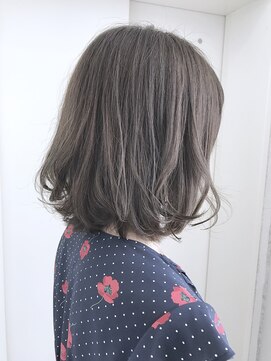 ヘアーデザイン シュシュ(hair design Chou Chou by Yone) ☆chou chou☆グレージュ×抜け感ボブ♪