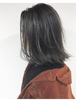 クラン(clan)&nbsp;clan<大人可愛いヴェールウェーブブルージュ黒髪ミディ＞