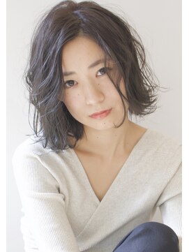 テーラ(tela) 【tela】ディープブルージュ・ウェービーロブ