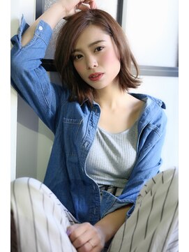 アイル(aisle) ☆切りっぱなしショートボブ☆