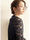 お呼ばれヘアアレンジ