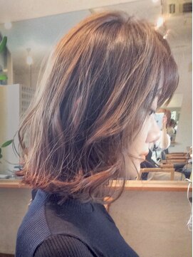 ヘアーデザイン フルーツ(Hair Design FRUITS) 抜け感ミディアムウェーブ