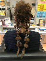 メロウプラス(mellow+)&nbsp;編み込み×タマネギアレンジ