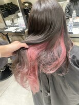 トルネード(TORNADO)&nbsp;韓国風インナーカラーホワイトピンクアッシュM615