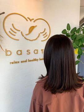 バサラ 敷戸店(basara) ハイライトアッシュ×外ハネくびれミディ【敷戸/大分】