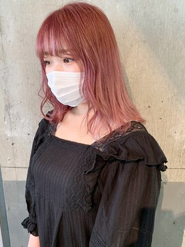 キーン 立川店(keen) 【keen×刈谷】ビンクベージュ×華奢ミディ