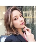 フラミューム 横浜(flammeum)&nbsp;ワンレンボブ/かきあげヘア☆【横浜】