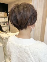 キャアリー(Caary)&nbsp;福山市美容室Caary ゆるふわパーマ  フェミニンショートボブ