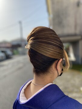イマージュヒラ 着付け＋ヘアセット