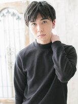 モッズヘアメン 札幌月寒店(mod's hair men) ≪mod's men≫マットな質感◎黒髪マニッシュ束感カットf