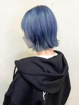 レイール 下北沢(Reir) 【Reir下北沢】*コンパクトボブ+アイスブルー*