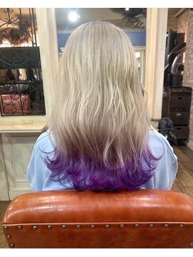 シャル 相模大野(shalu) 【村上】紫好きに捧ぐ!テールパープル≪shalu相模大野≫