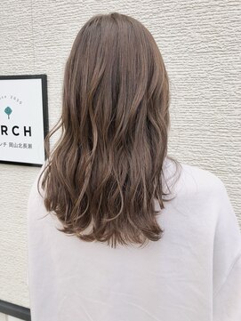 アーチ ブランチ 岡山北長瀬店(ARCH) 【ARCH 竹田】ゆったりミディ　フォギーベージュ